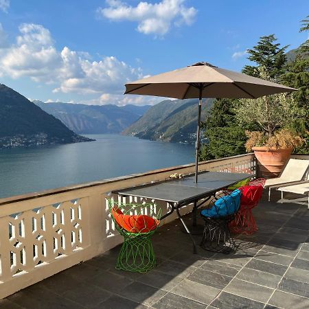 Lake Como Villa Ines Apartment Faggeto Lario Exterior foto